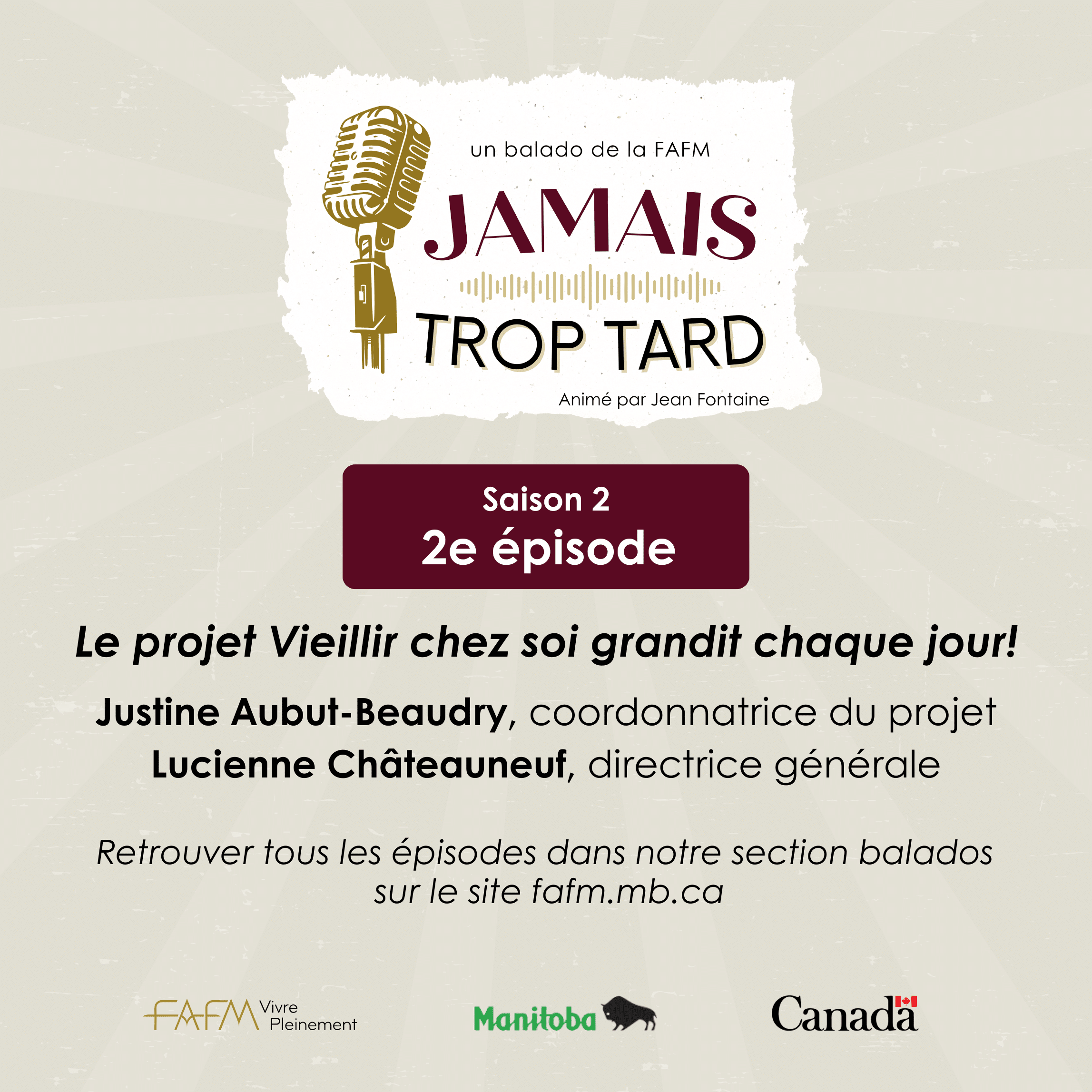 Jamais trop tard – 22 août 2024