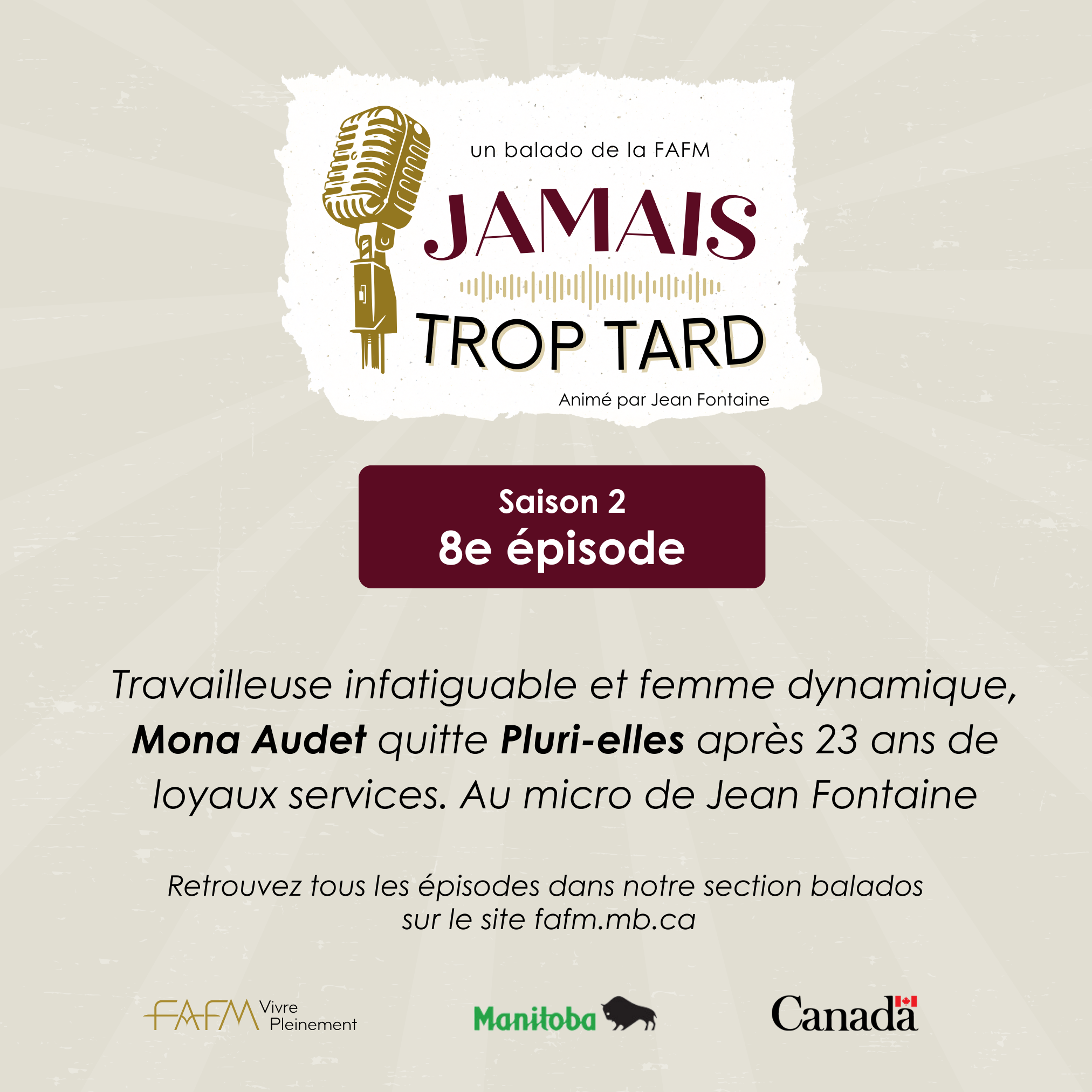 Jamais trop tard – 10 octobre 2024